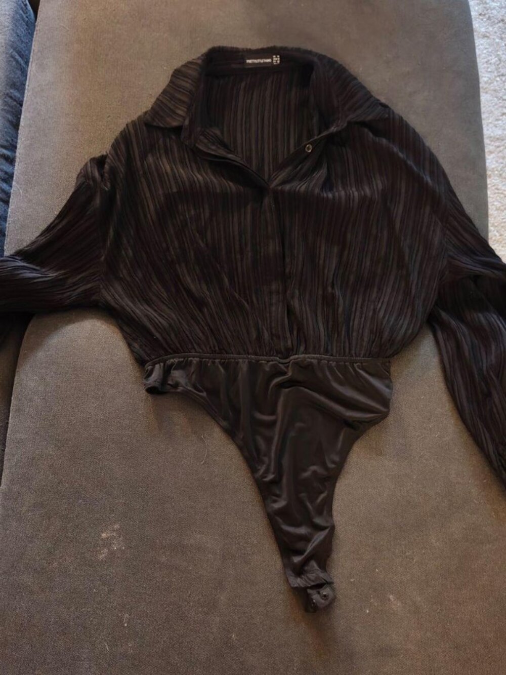 PrettyLittleThing Women's Black Bodysuit